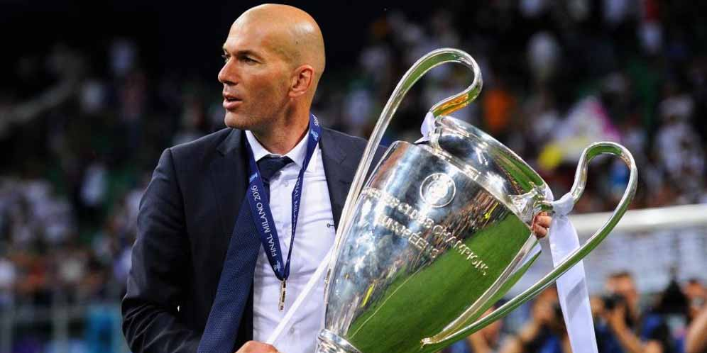 Naik Gaji, Zidane Diikat 3 Tahun Lagi di Santiago Bernabeu